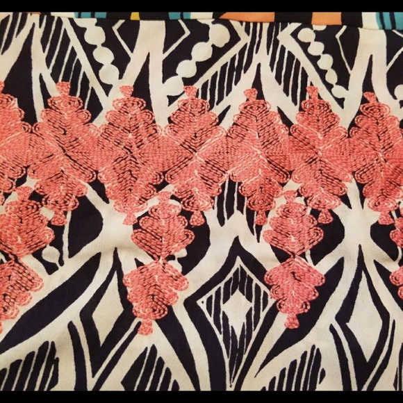 Anthropologie EUC Floreat Dhalia Embroidered Maxi - Picture 5 of 7